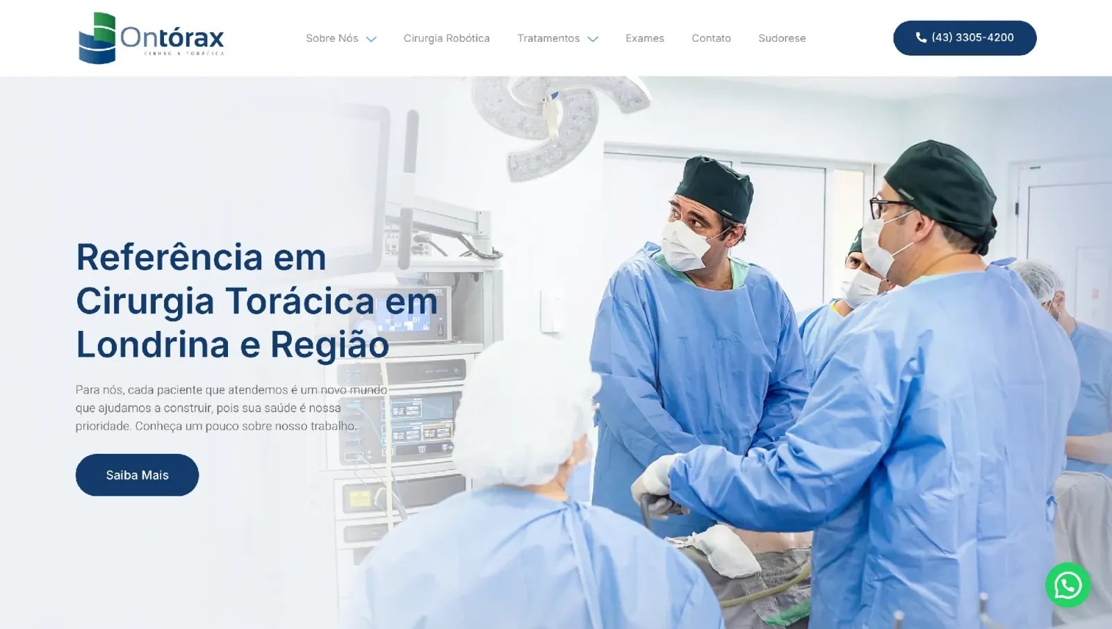 Detalhe do projeto Clínica Ontórax — 1
